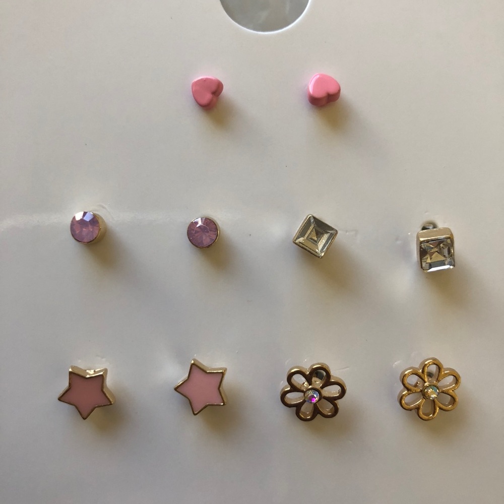 Stud Earring Set  Five pairs of earrings